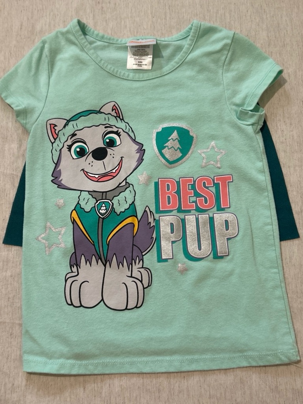 Nickelodeon Mint Green 'Best Pup' Graphic Tee